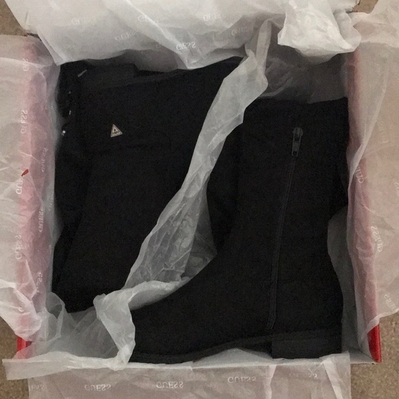 👢GUESS 👢Shellie Over the Knee Boots Black - Picture 5 of 8